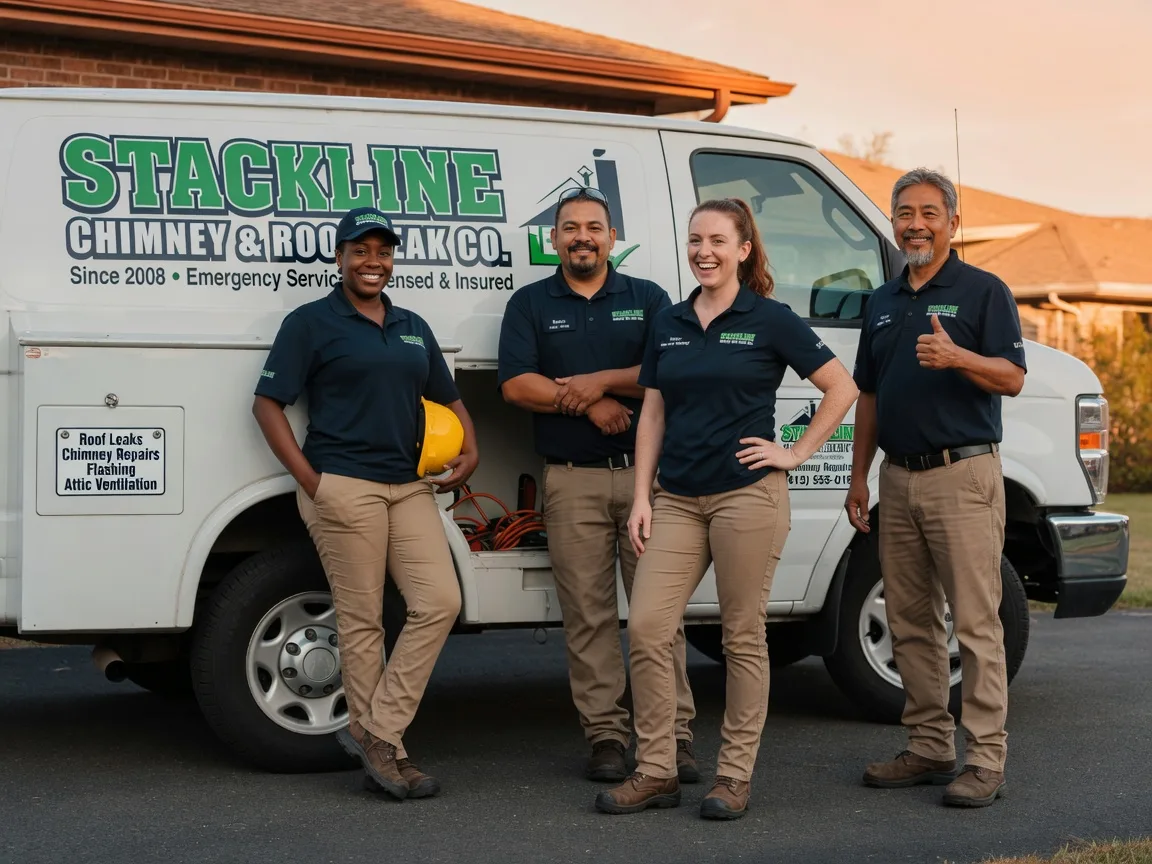 Chimney flashing repair company in Delaware City, DE